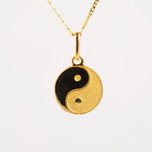 Dije Ying - Yang  en oro de 18K